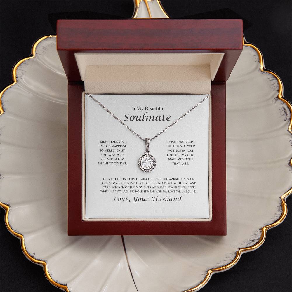 To My Beautiful Soulmate | Eternal Hope Necklace
