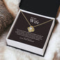 To My Wife | Mother Of My Children - Love Knot Necklace