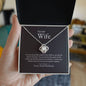 To My Wife | Mother Of My Children - Love Knot Necklace