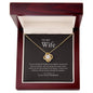 To My Wife | Mother Of My Children - Love Knot Necklace