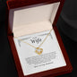 To My Wife | Hard To Find The Words - Love Knot Necklace