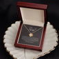 To My Wife | You Hold The Key To My Heart - Love Knot Necklace