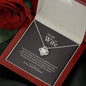 To My Wife | Mother Of My Children - Love Knot Necklace