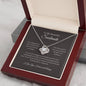 To My Beautiful Soulmate | Back In Time - Love Knot Necklace