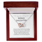 Bonus Daughter | We are Connected - Interlocking Hearts Necklace