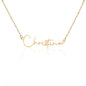 Personalized Signature Necklace