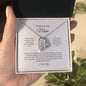 To My Loving Mom | Not Enough Words - Forever Love Necklace