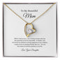 To My Beautiful Mom | I Aspire - Forever Love Necklace