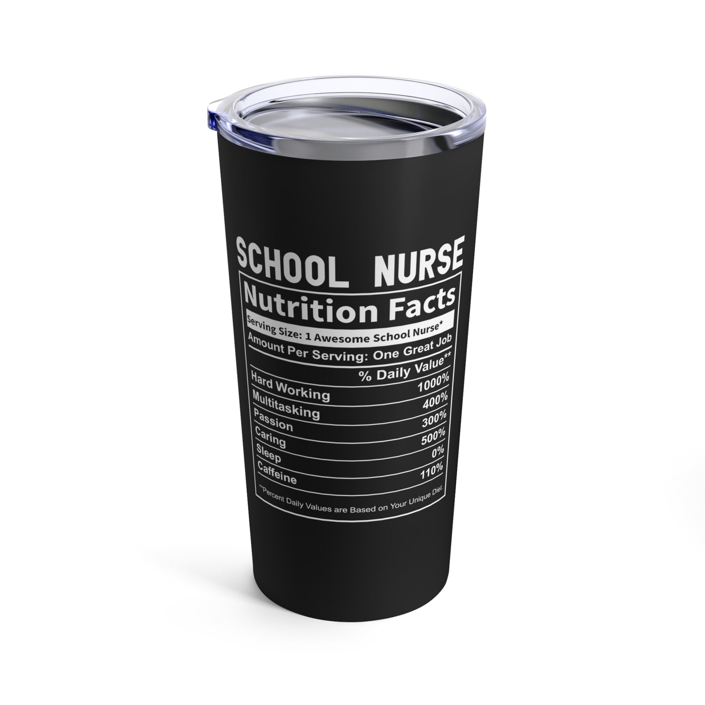 School Nurse Tumbler 20oz