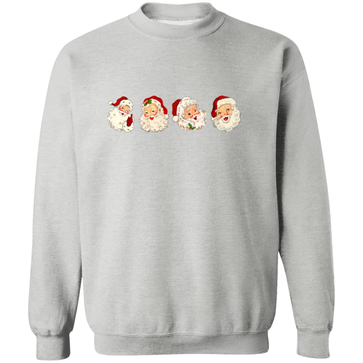Retro Cheerful Santa | PulloverSweatshirt