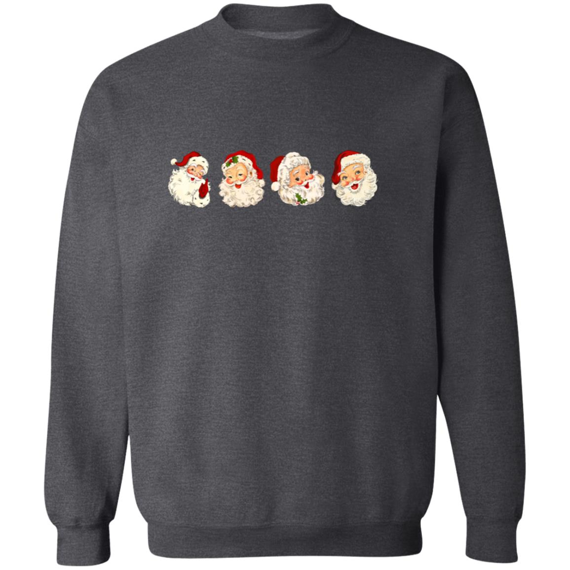 Retro Cheerful Santa | PulloverSweatshirt