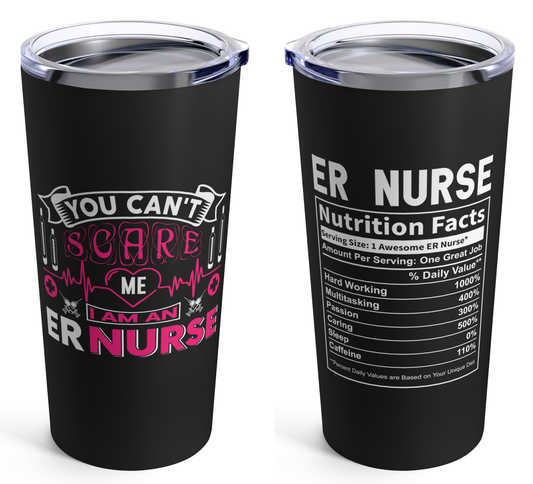 ER Nurse Tumbler 20oz