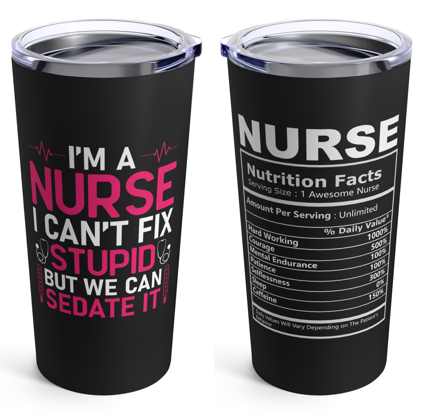 Nurse Tumbler 20oz