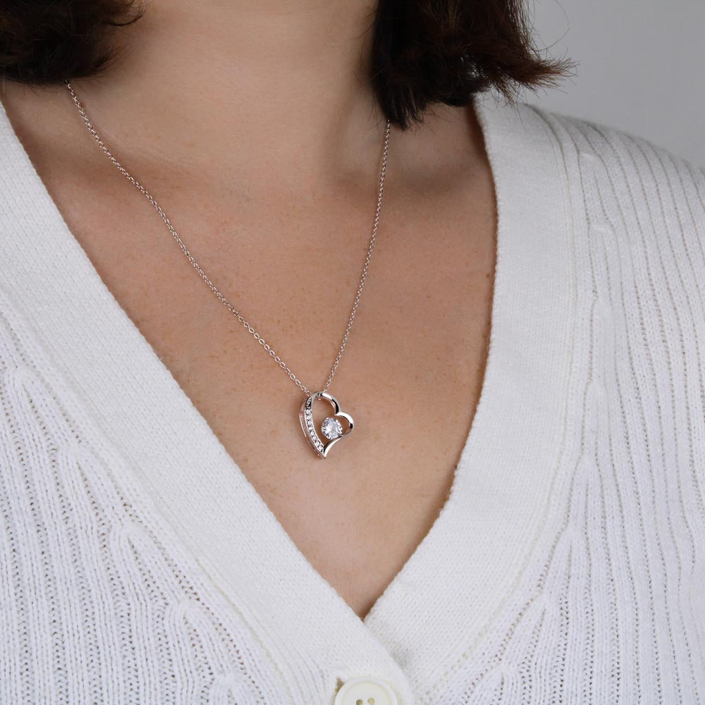 To My Daughter | Daughters Biggest Fan (Mom) - Forever Love Necklace