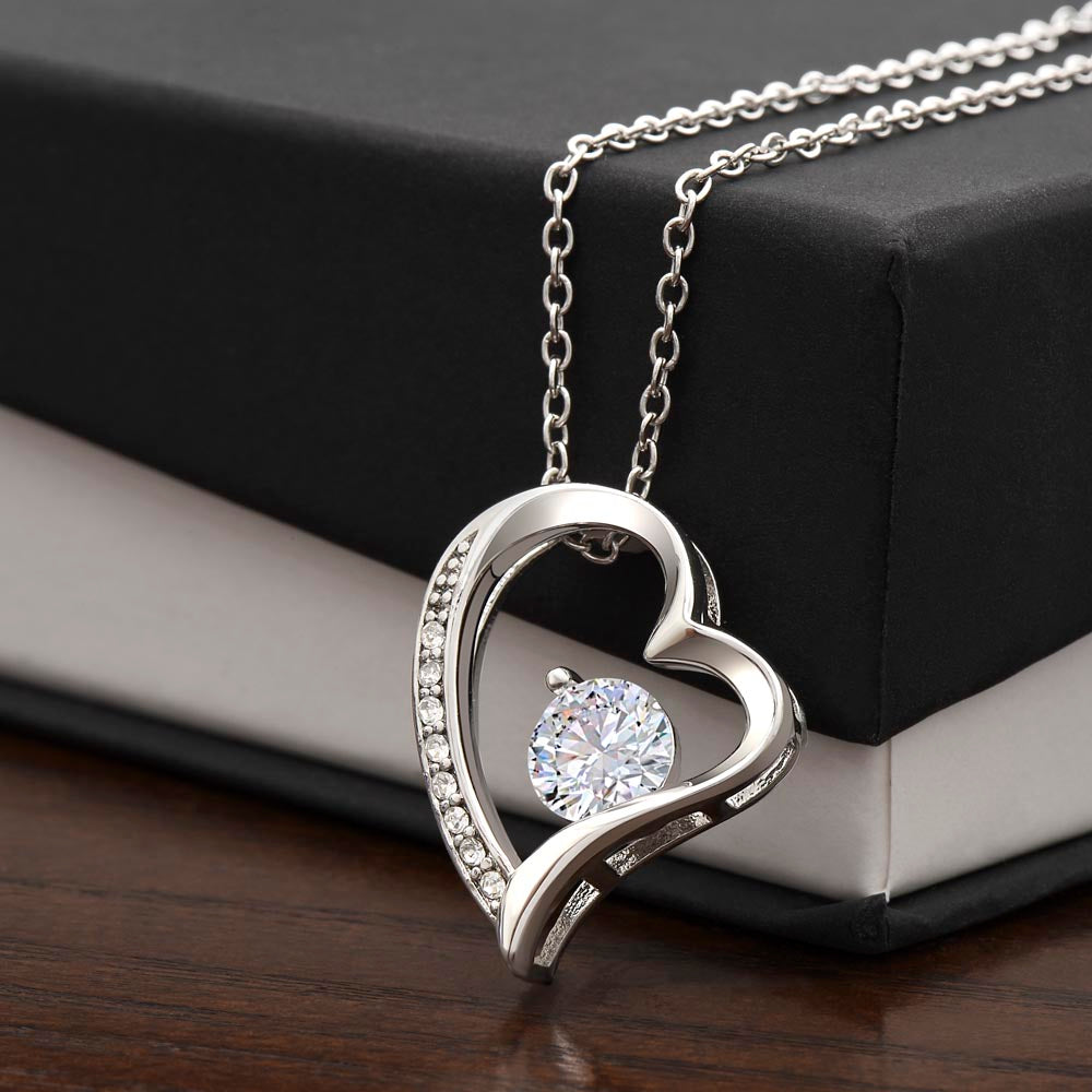 To My Daughter | Daughters Biggest Fan (Dad) - Forever Love Necklace